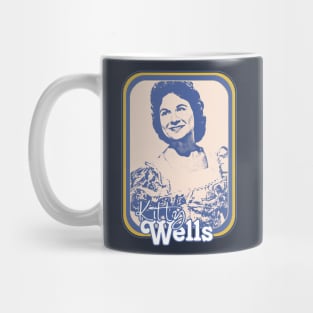 Kitty Wells /// Retro Style Country Artist Fan Design Mug